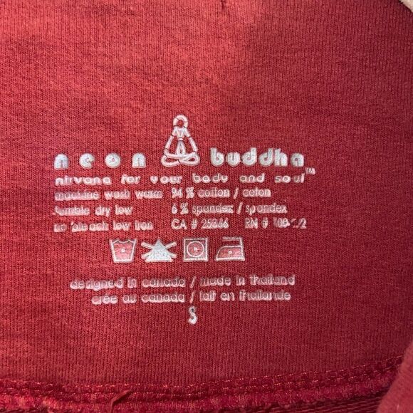 ✨Neon Buddha Button Jacket with Pockets Sz Small✨ - Picture 3 of 5